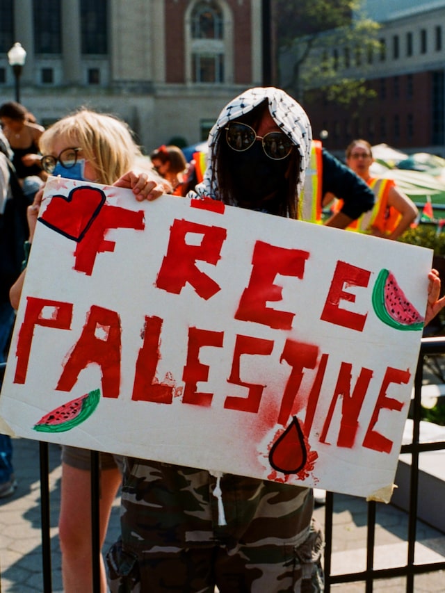 Columbia pro-Palestine encampment 2024 17