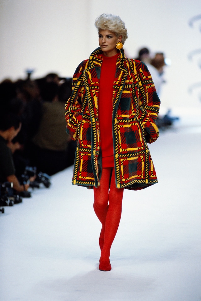 Linda Evangelista greatest runway looks 10
