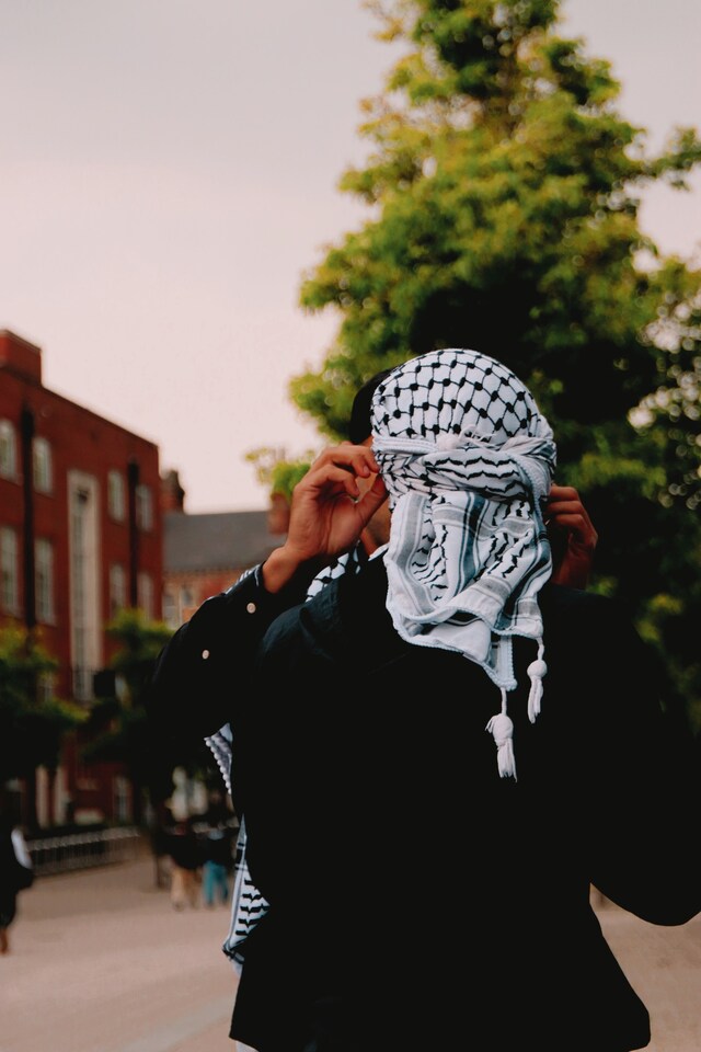 University of Leeds Palestine encampment 10