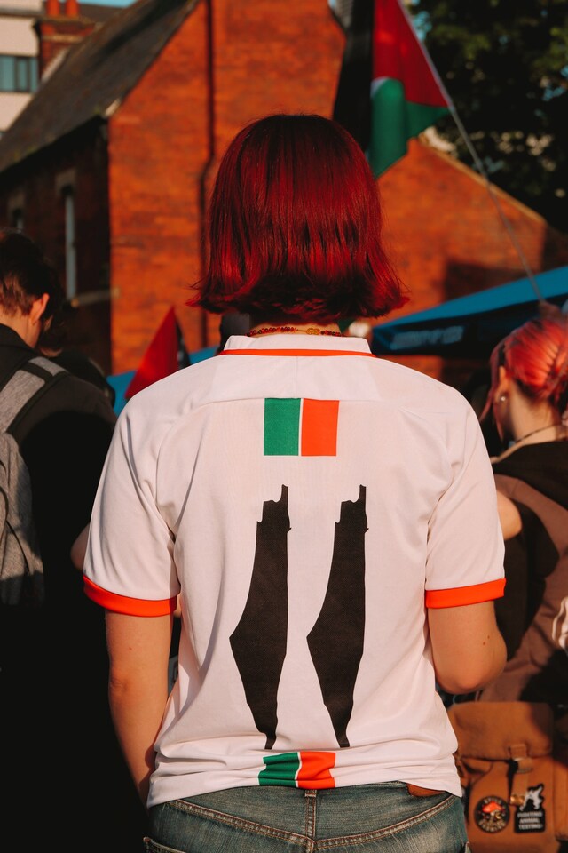 University of Leeds Palestine encampment 12