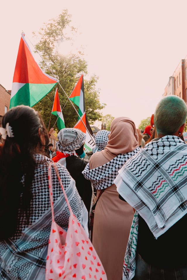 University of Leeds Palestine encampment