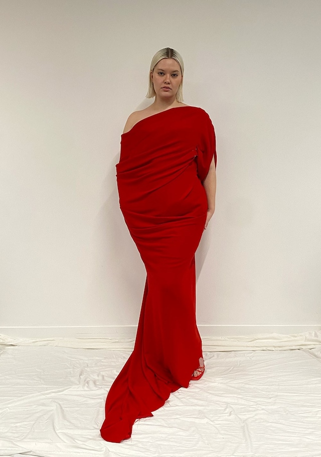 Ellie Misner demi-couture process photos draping 3