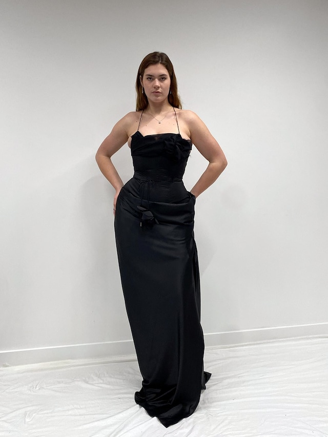 Ellie Misner demi-couture process photos draping 7