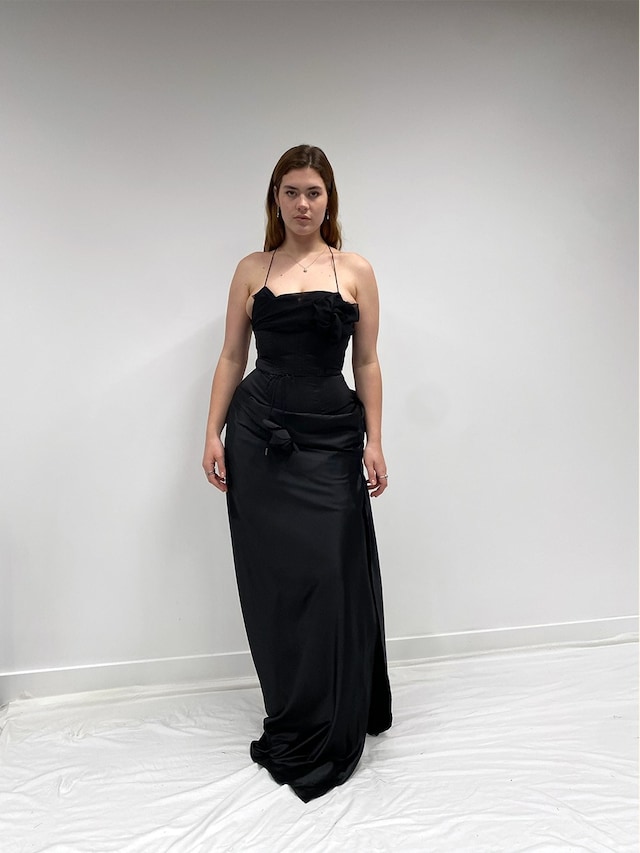 Ellie Misner demi-couture process photos draping 9