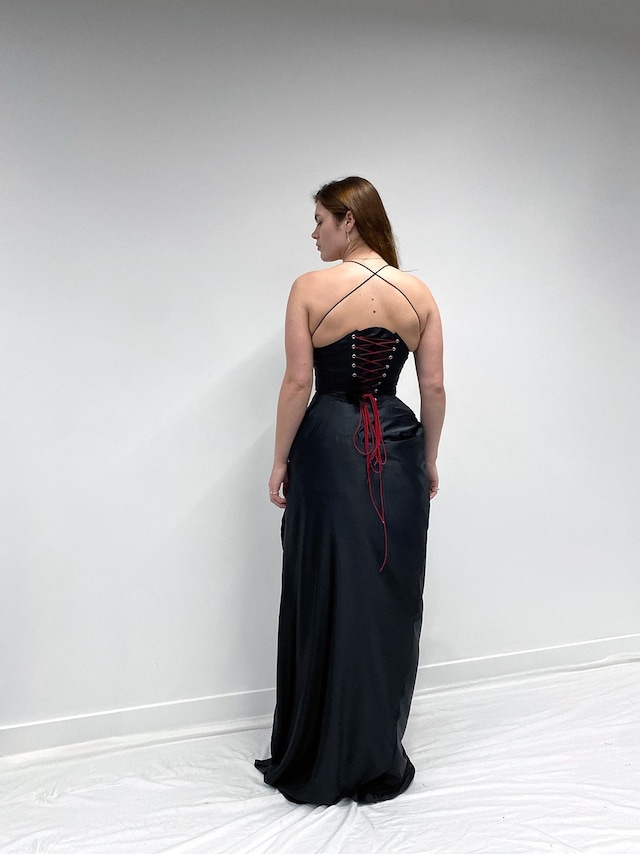 Ellie Misner demi-couture process photos draping 10