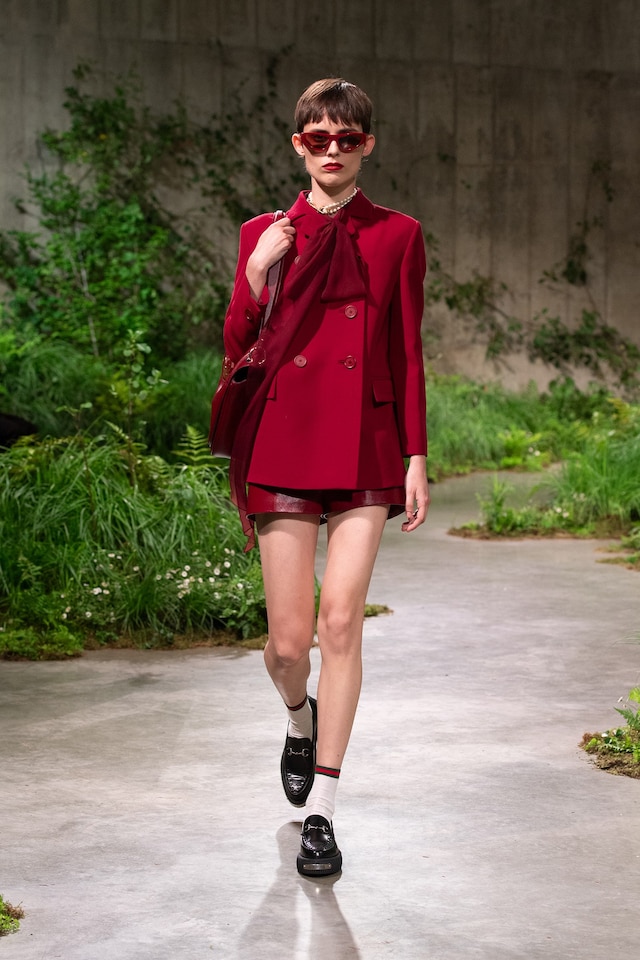 Gucci London fashion show 2025 Cruise 12