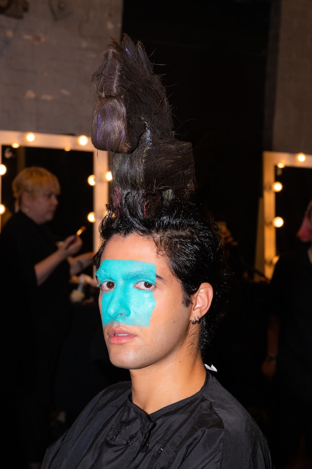 JordanGogosRunway2024_DazedBeautyBTS_JeremyKeesOrr 10