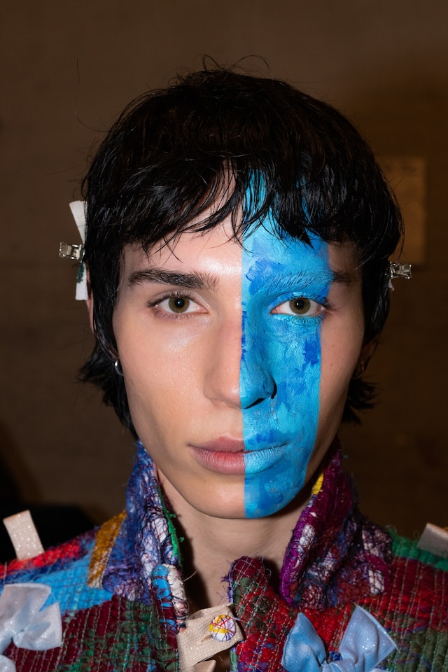 JordanGogosRunway2024_DazedBeautyBTS_JeremyKeesOrr 5