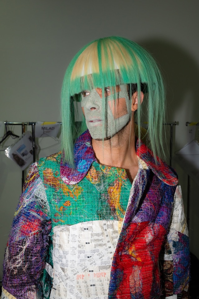 JordanGogosRunway2024_DazedBeautyBTS_JeremyKeesOrr 3