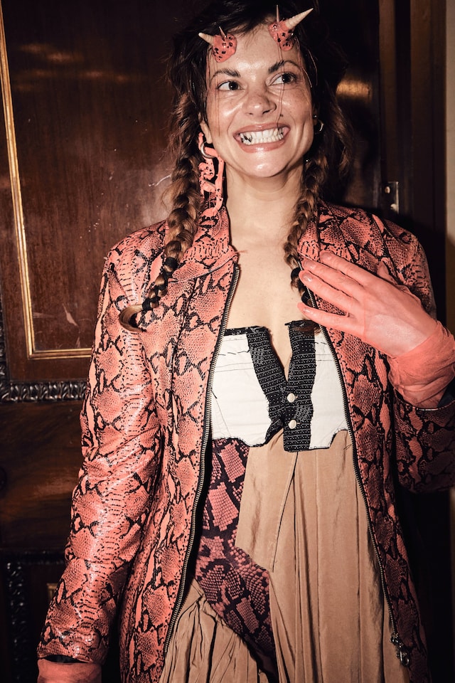 Hollie Bowden x Isamaya Ffrench animal party 21