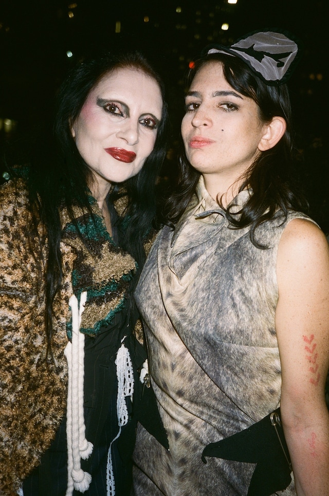 Hollie Bowden x Isamaya Ffrench animal party 11