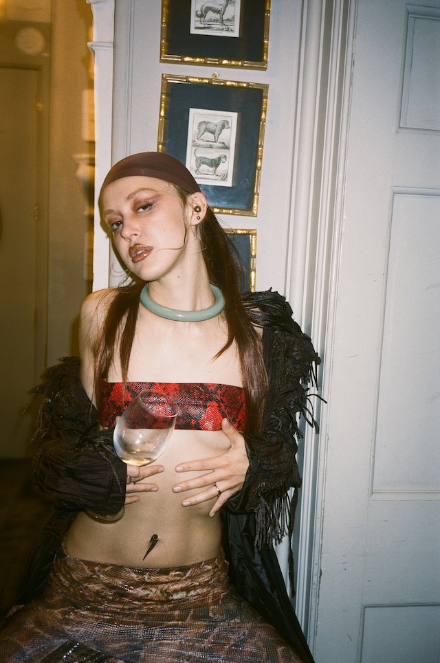 Hollie Bowden x Isamaya Ffrench animal party 1