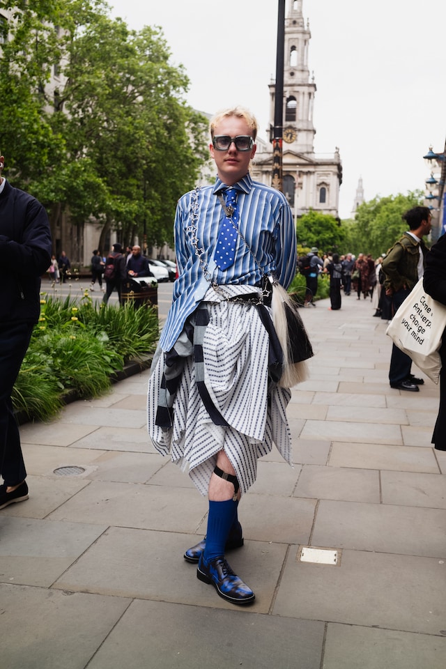 Charles Jeffrey LOVERBOY SS25 street style 5
