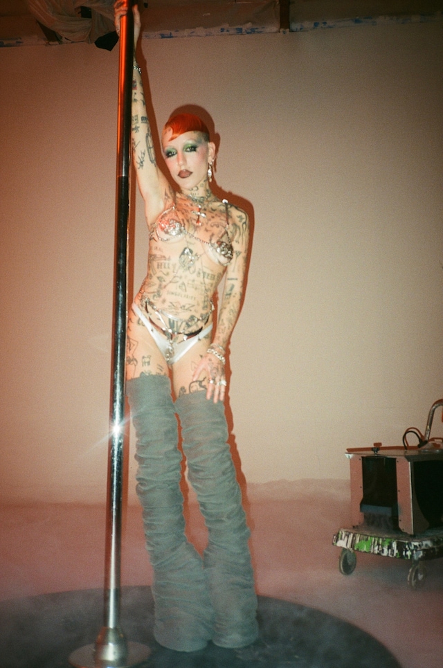 BTS from Brooke Candy ”Block” music video 3