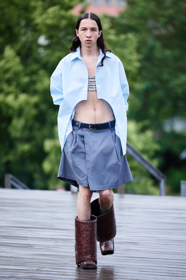 GmbH SS25 Runway Berlin Finnegan Koichi Godenschweg 8