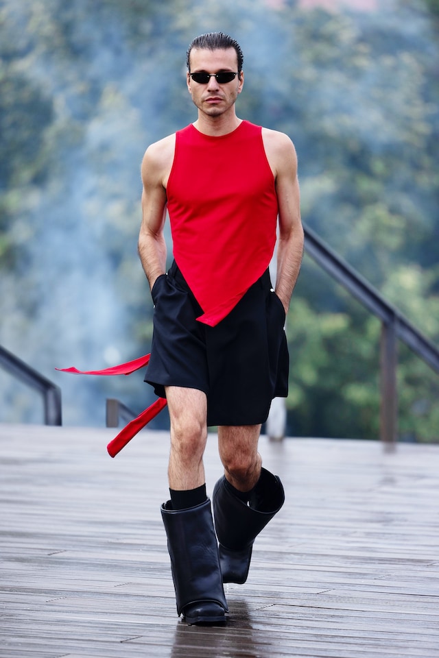 GmbH SS25 Runway Berlin Finnegan Koichi Godenschweg 19