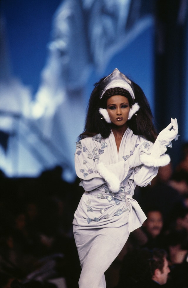 Iman Mugler runway looks 11
