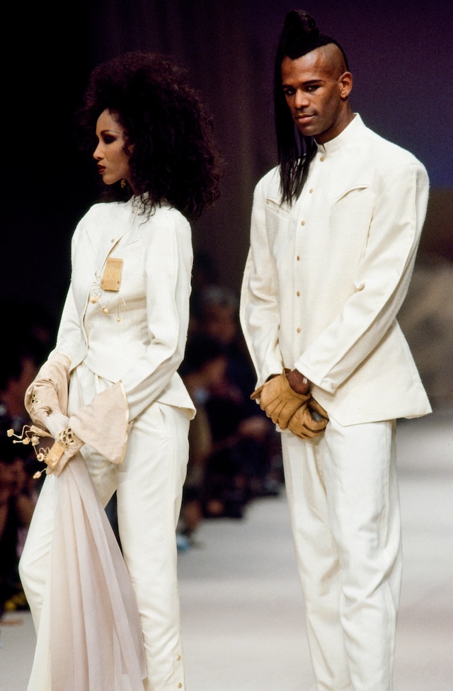 Iman Mugler runway looks 18