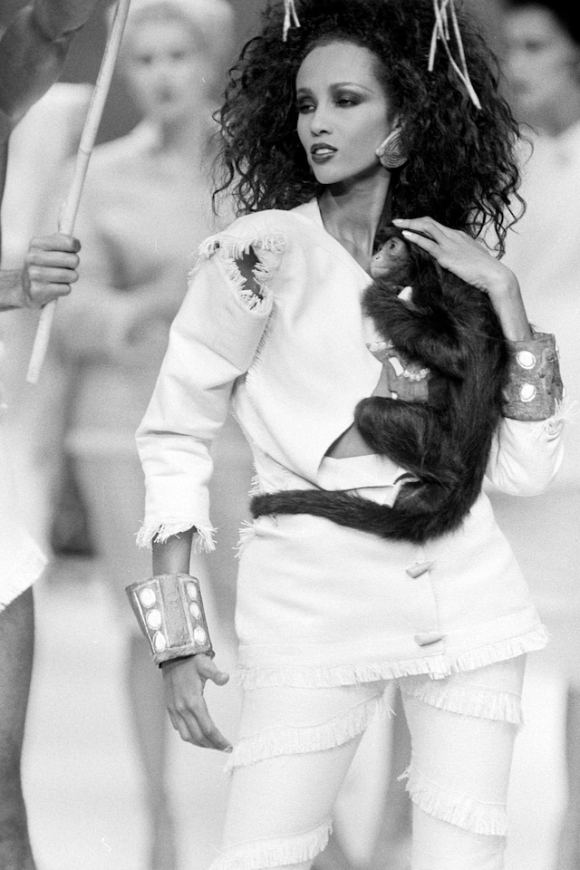 Iman Mugler runway looks 4