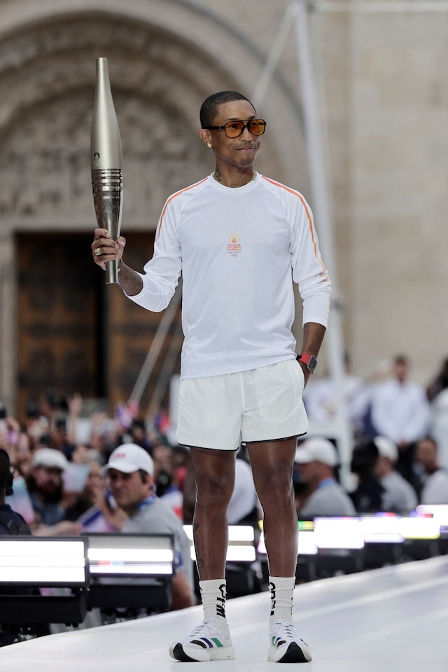 PHARRELL’S OLYMPIC DEBUT