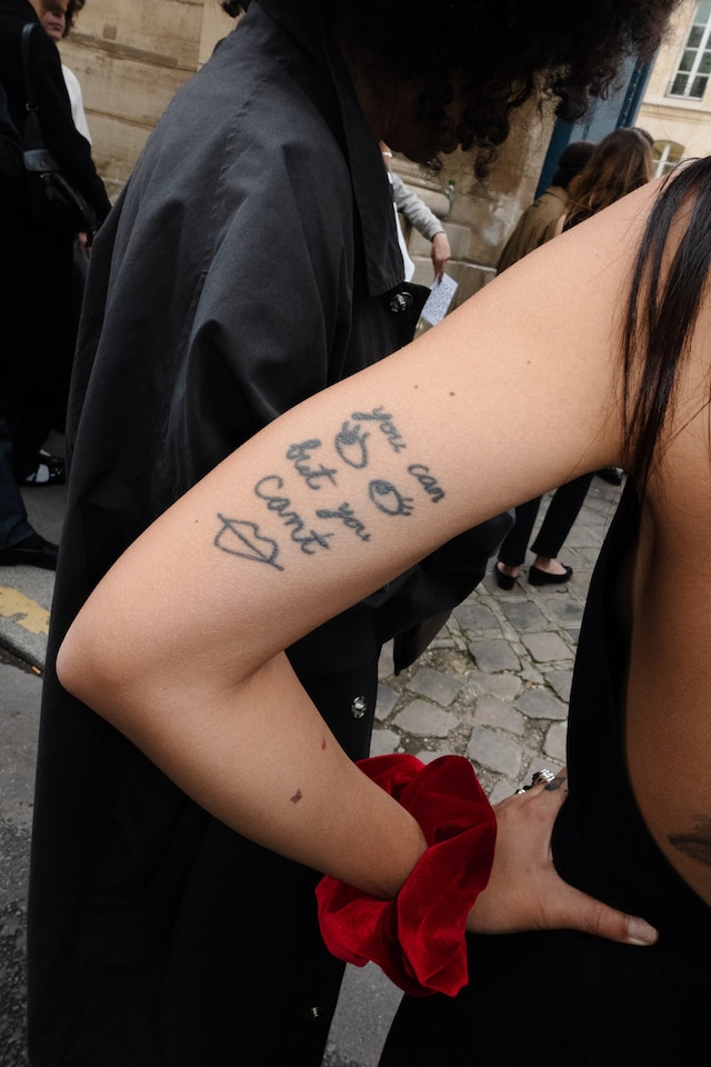 More Paris SS25 street style by Yu Fujiwara 9