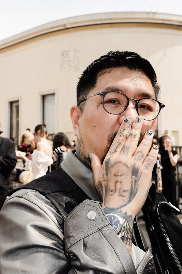 More Paris SS25 street style by Yu Fujiwara 15