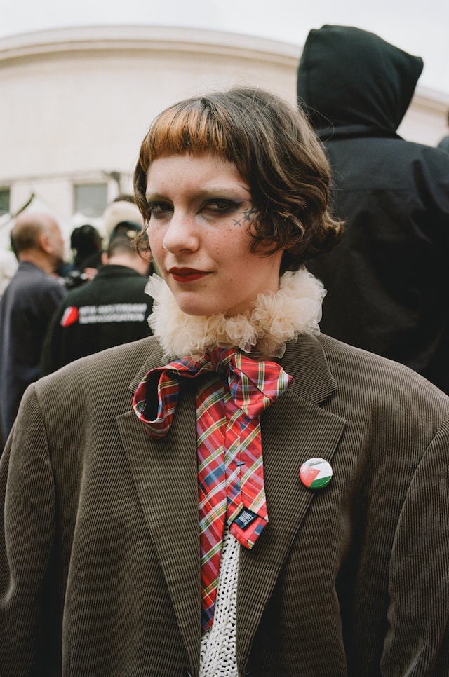 More Paris SS25 street style by Yu Fujiwara 21