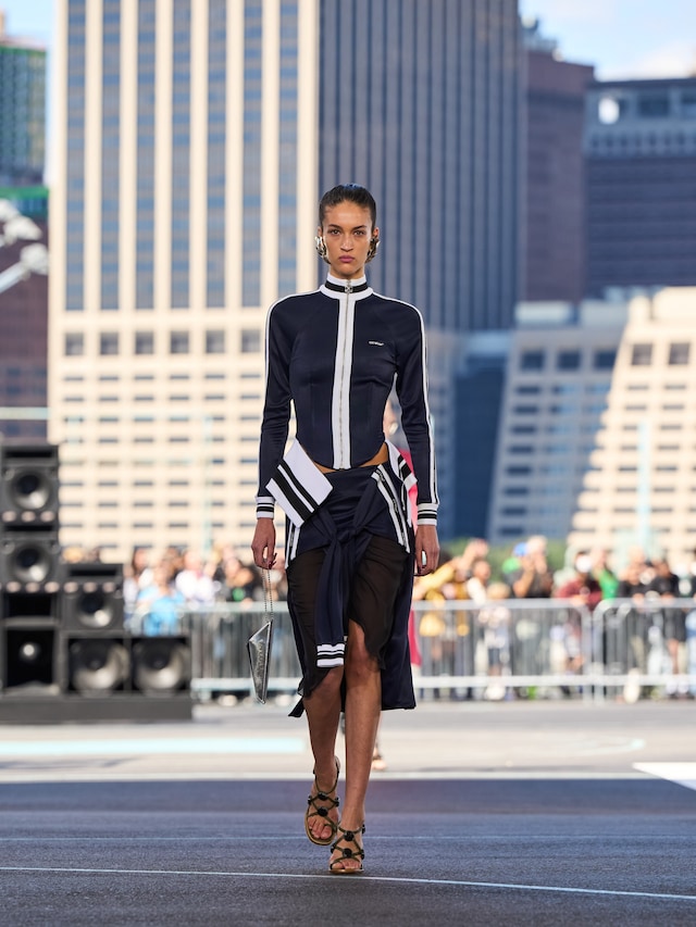 OFF-WHITE SS25 LOOK 1 Ib Kamara 1