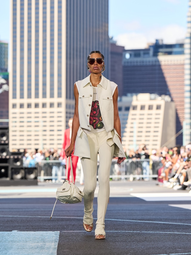 OFF-WHITE SS25 LOOK 1 Ib Kamara 8