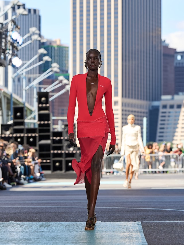 OFF-WHITE SS25 LOOK 1 Ib Kamara 11