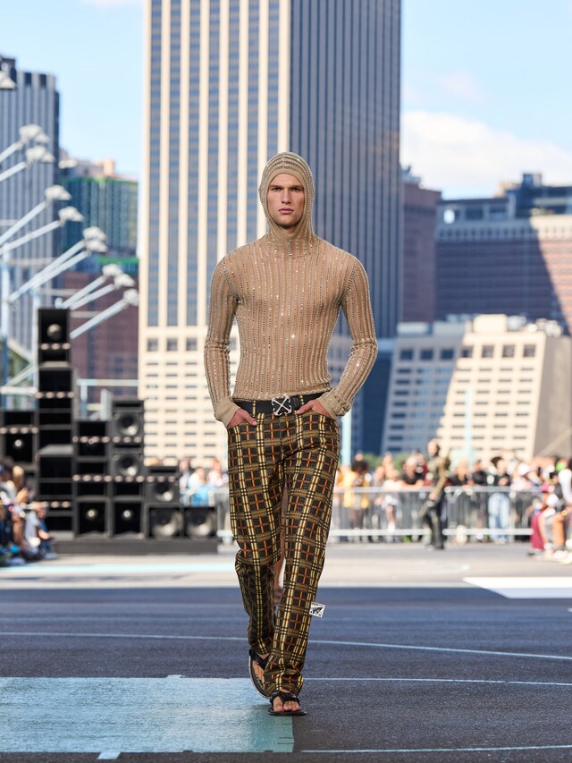OFF-WHITE SS25 LOOK 1 Ib Kamara 20