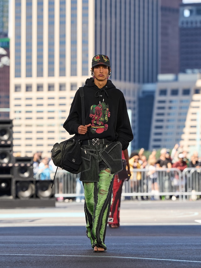 OFF-WHITE SS25 LOOK 1 Ib Kamara 25