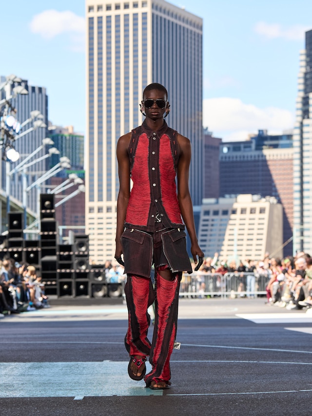 OFF-WHITE SS25 LOOK 1 Ib Kamara 26