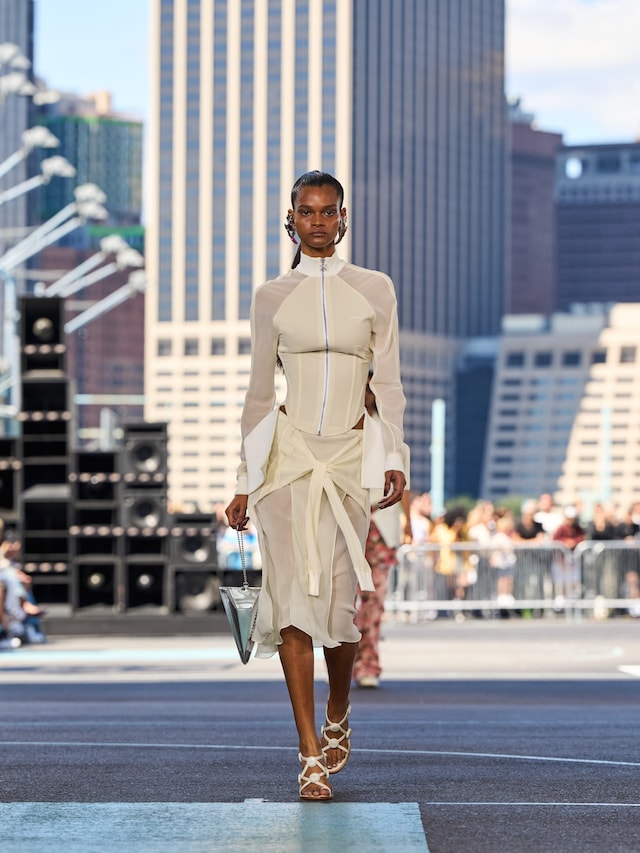 OFF-WHITE SS25 LOOK 1 Ib Kamara 36