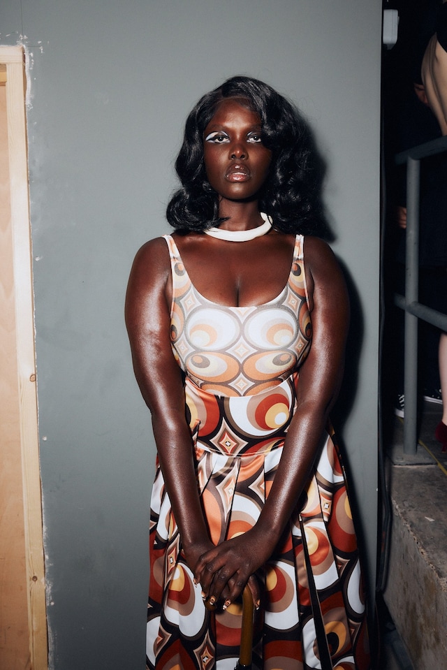 tolu coker ss25 london fashion week show jourdan dunn newgen 1