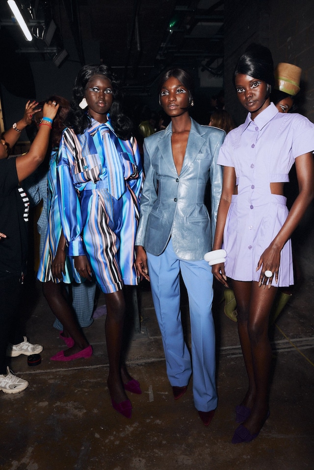 tolu coker ss25 london fashion week show jourdan dunn newgen 2