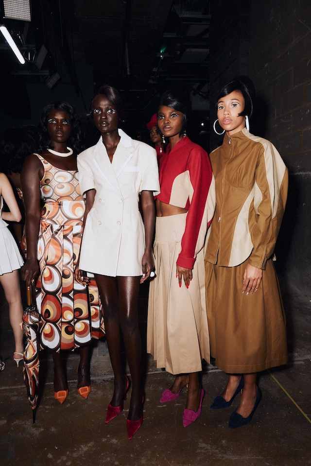 tolu coker ss25 london fashion week show jourdan dunn newgen 14
