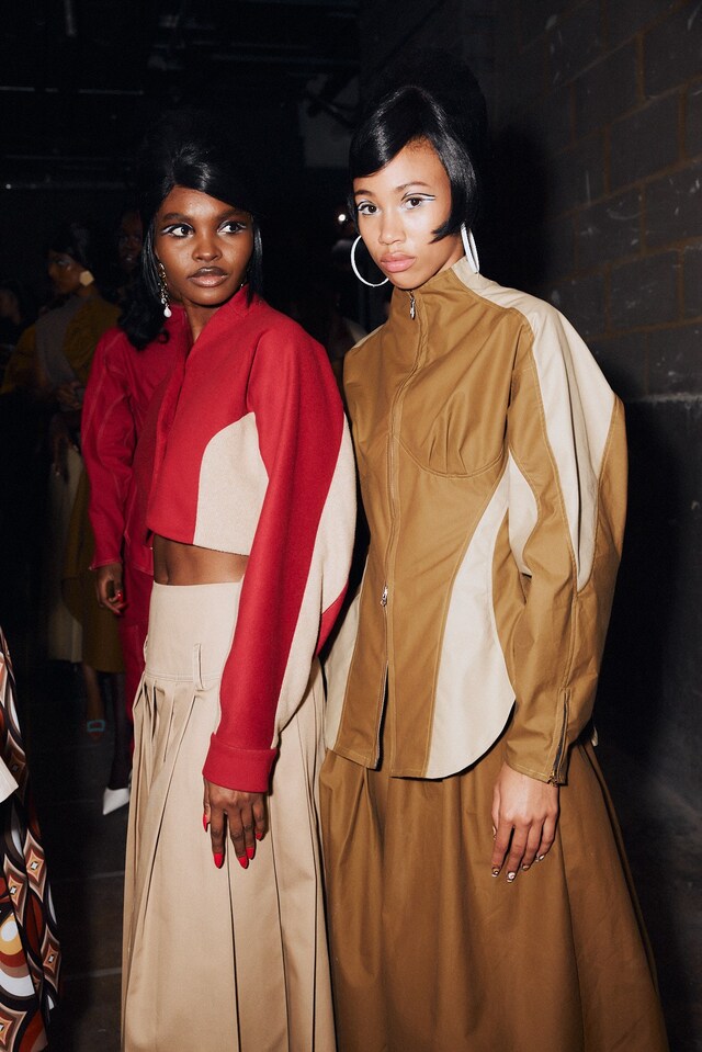tolu coker ss25 london fashion week show jourdan dunn newgen 21