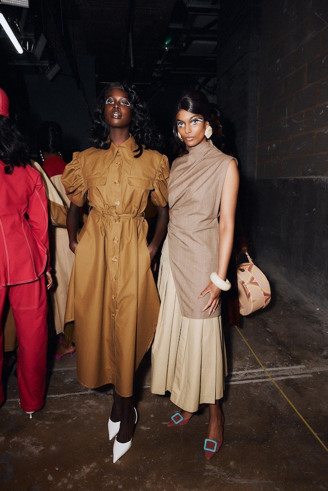 tolu coker ss25 london fashion week show jourdan dunn newgen 17
