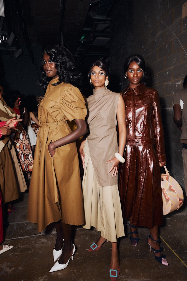 tolu coker ss25 london fashion week show jourdan dunn newgen 12