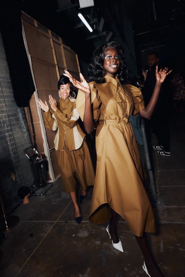 tolu coker ss25 london fashion week show jourdan dunn newgen 24