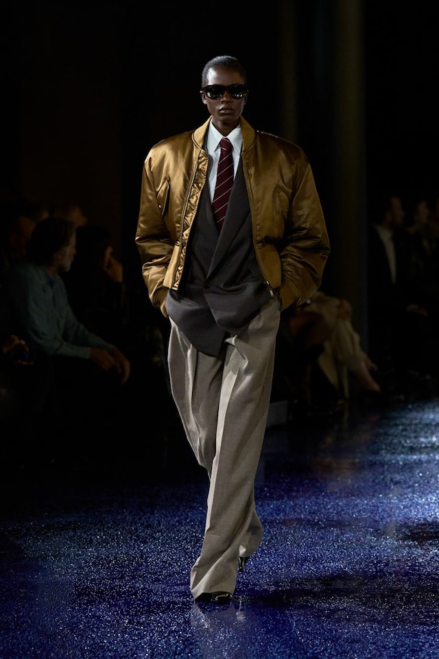 Saint Laurent SS25 runway show Paris Fashion Week 3