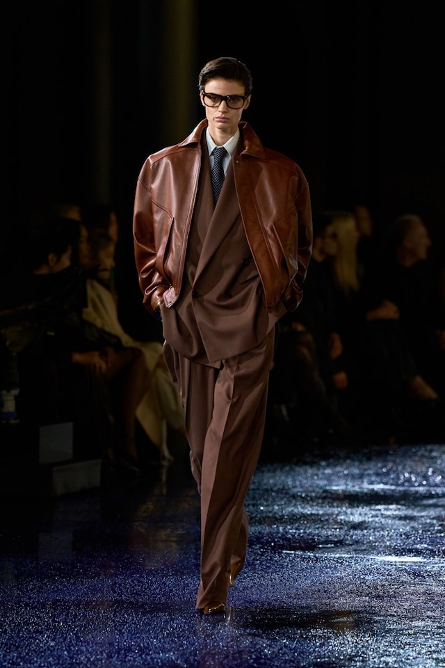 Saint Laurent SS25 runway show Paris Fashion Week 4