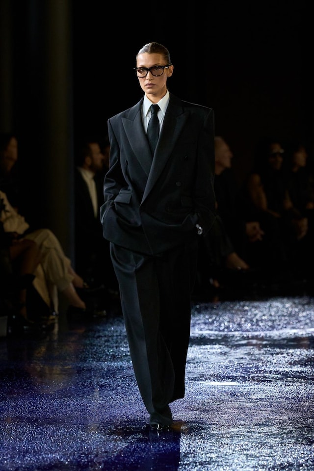 Saint Laurent SS25 runway show Paris Fashion Week 5