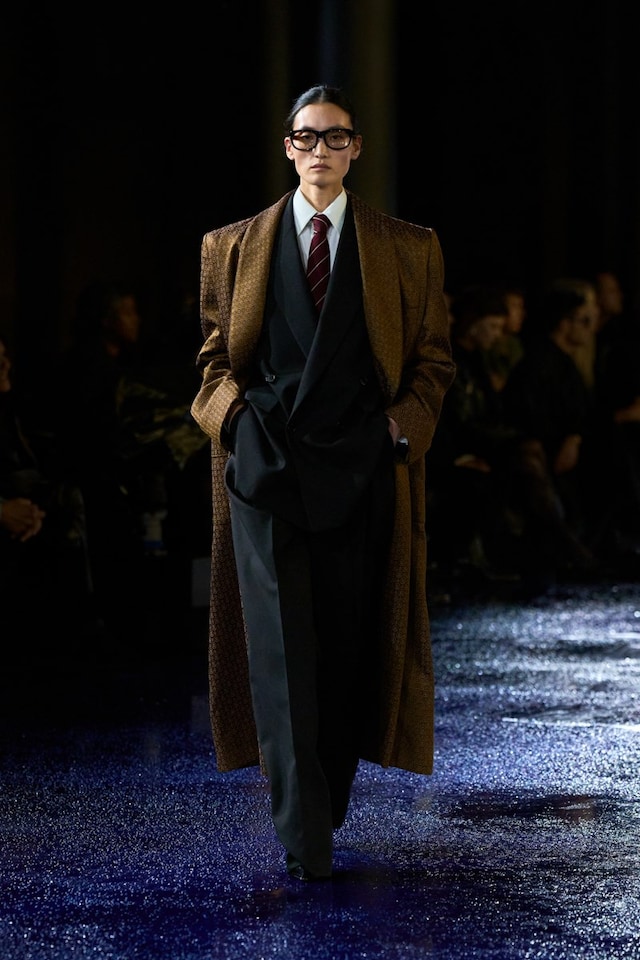 Saint Laurent SS25 runway show Paris Fashion Week 7