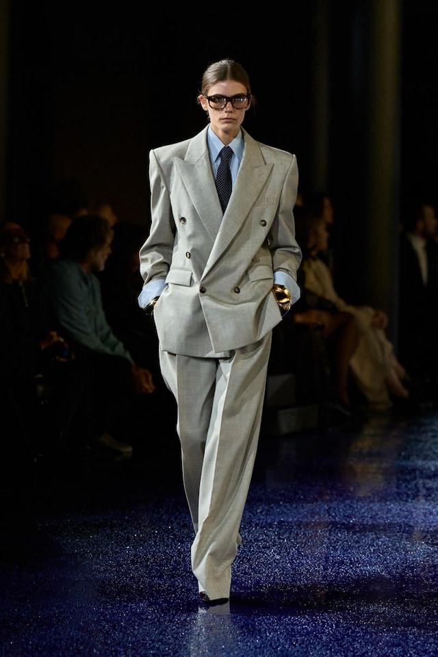 Saint Laurent SS25 runway show Paris Fashion Week 8