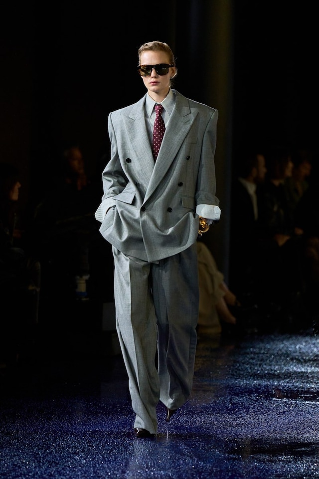 Saint Laurent SS25 runway show Paris Fashion Week 10