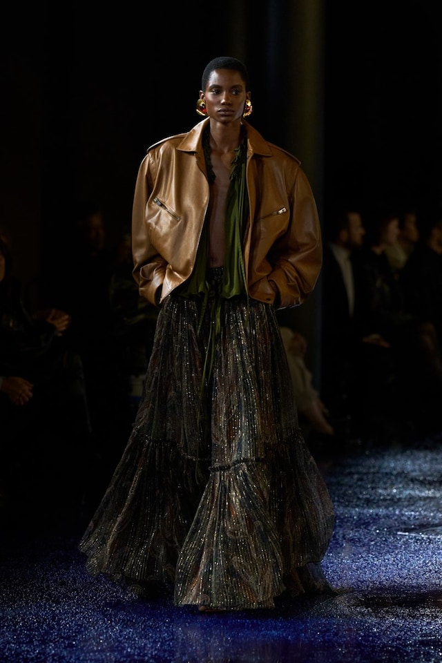 Saint Laurent SS25 runway show Paris Fashion Week 27