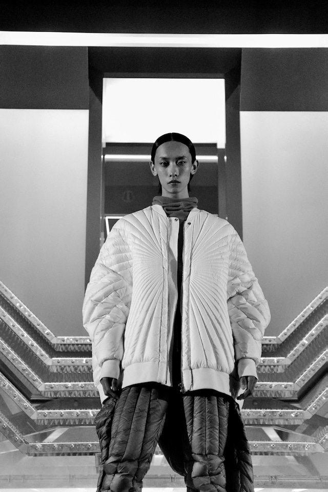 RICK AND MONCLER COSY UP