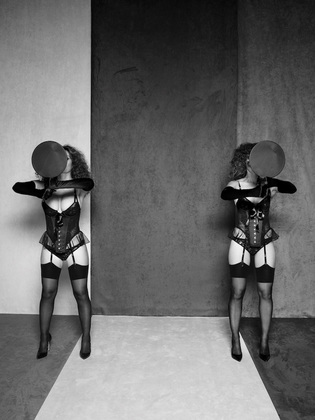 Liz Cohen, Mirror, 2020, 30 x 40 inches, gelatin s 5